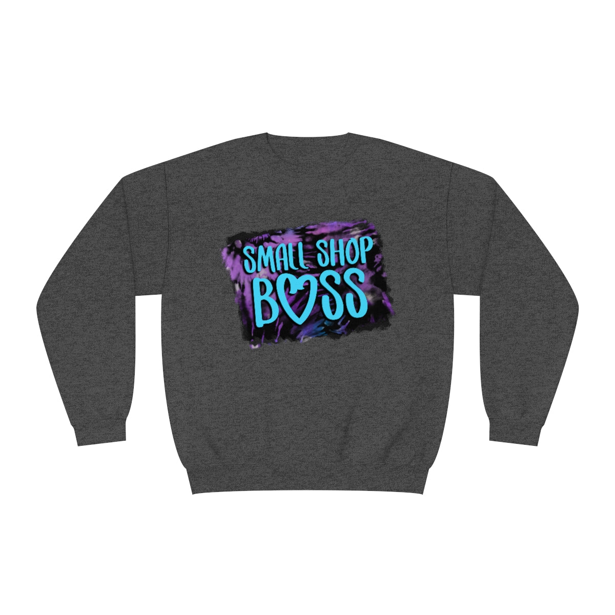 Tie Dye Small Boss Unisex NuBlend® Crewneck Sweatshirt