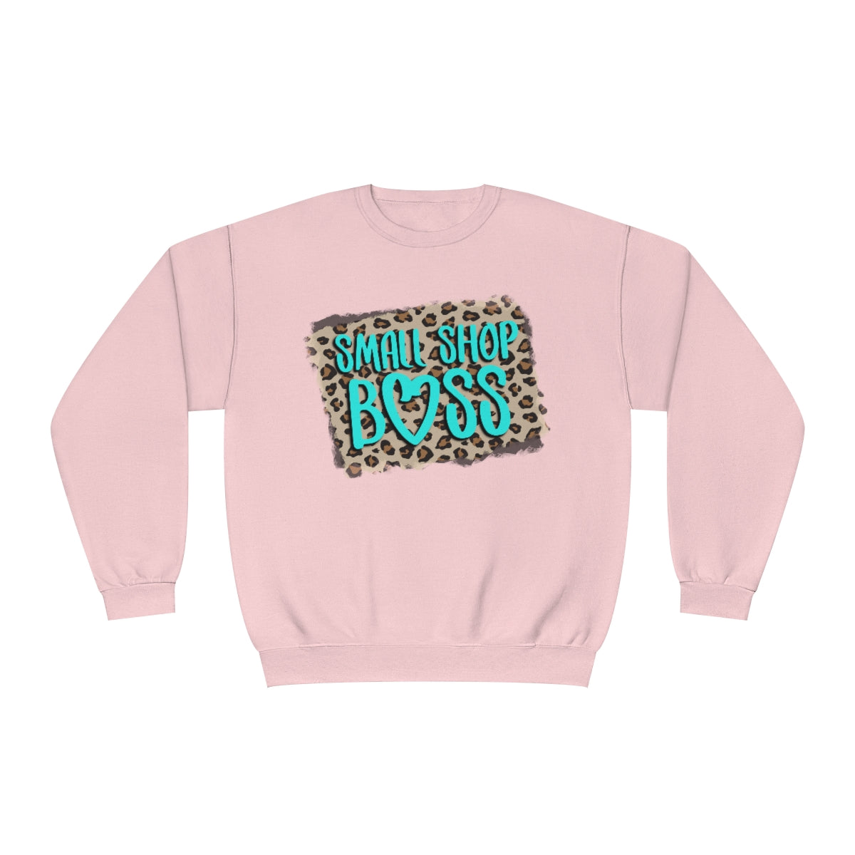 Leopard Small Boss Unisex NuBlend® Crewneck Sweatshirt