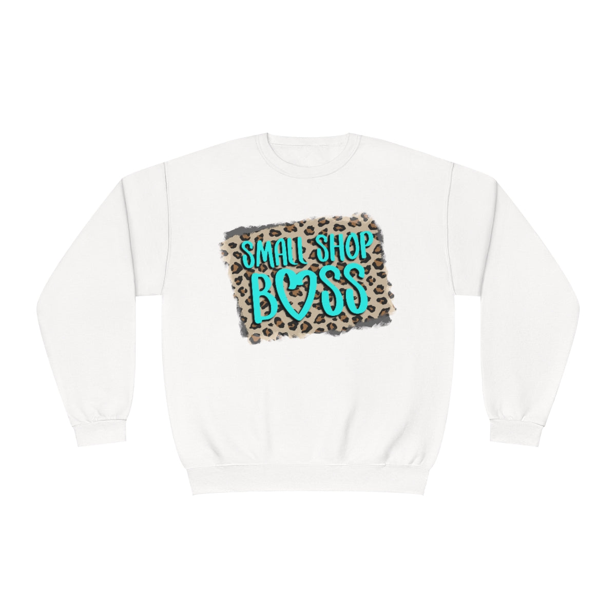 Leopard Small Boss Unisex NuBlend® Crewneck Sweatshirt