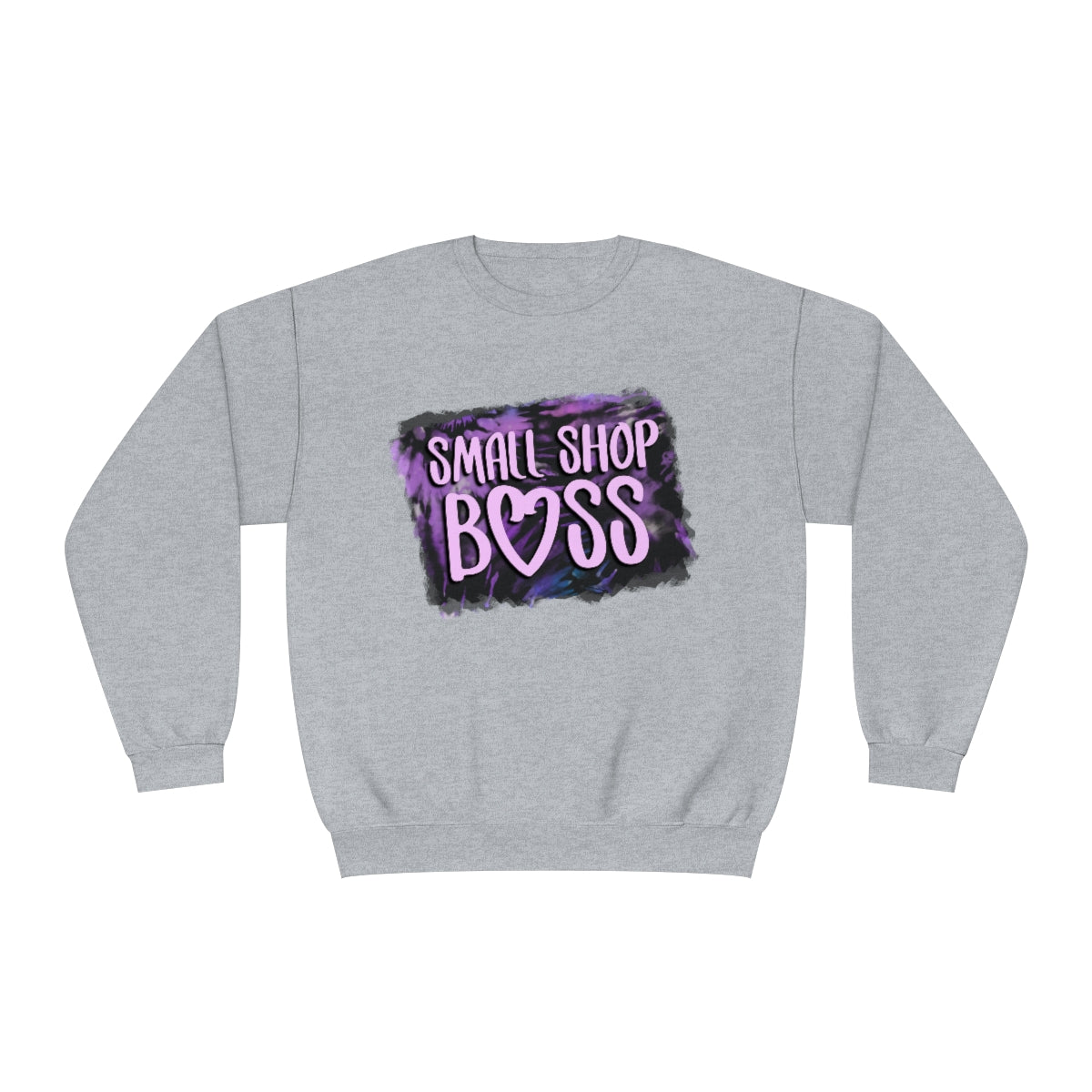 Tie Dye Small Boss Unisex NuBlend® Crewneck Sweatshirt