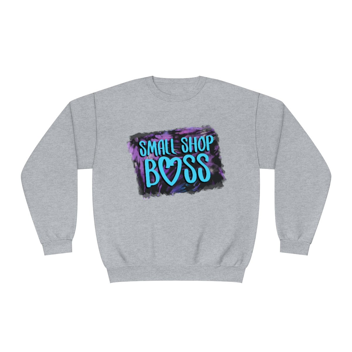 Tie Dye Small Boss Unisex NuBlend® Crewneck Sweatshirt