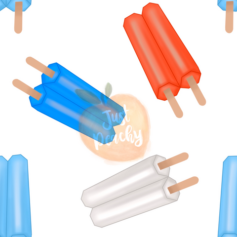 Fourth of July Popsicles