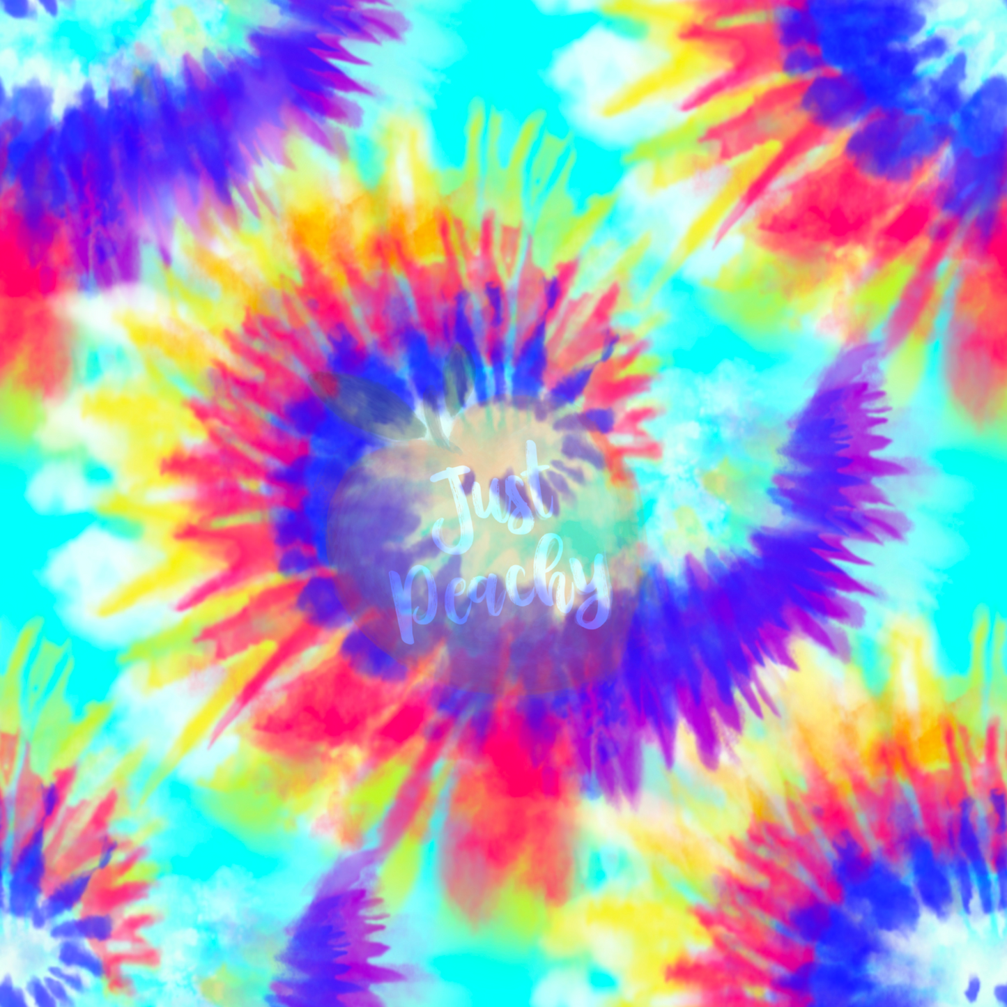 Blue Tie dye