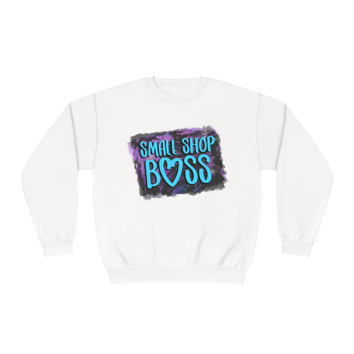 Tie Dye Small Boss Unisex NuBlend® Crewneck Sweatshirt