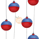 Red and Blue Bobbers -Multiple Colors/styles