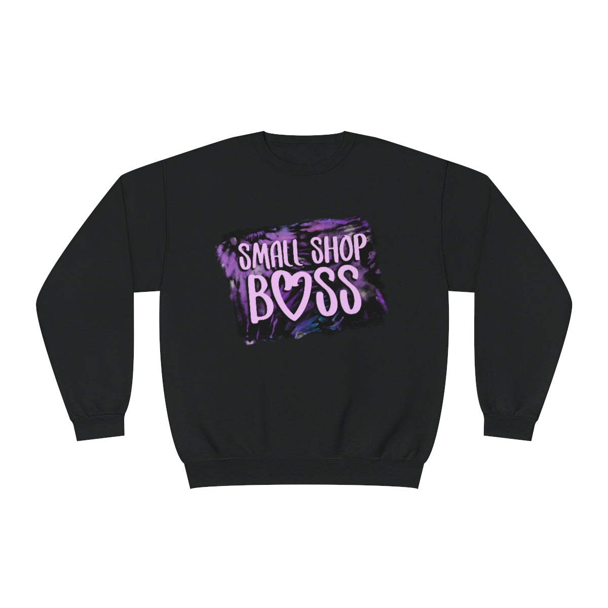 Tie Dye Small Boss Unisex NuBlend® Crewneck Sweatshirt