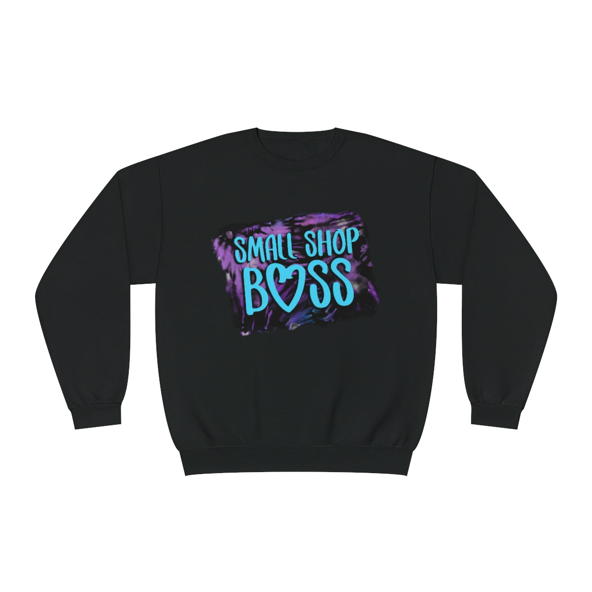 Tie Dye Small Boss Unisex NuBlend® Crewneck Sweatshirt