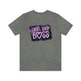 Purple Tie Dye Small Shop Boss B + C Unisex Jersey Short Sleeve Tee