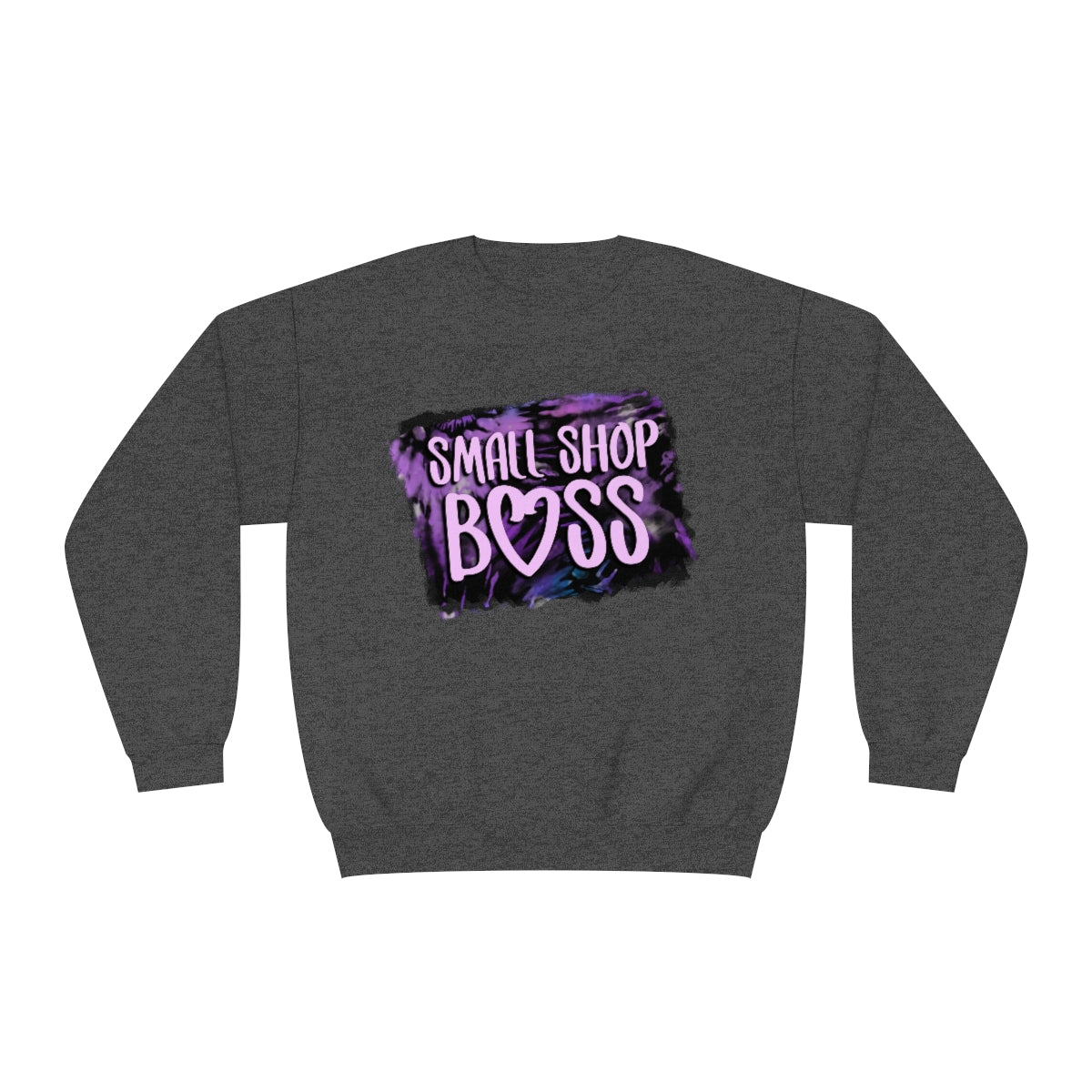 Tie Dye Small Boss Unisex NuBlend® Crewneck Sweatshirt