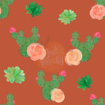 Cactus Floral -Multiple Colors
