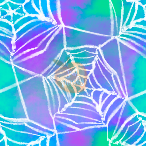 Colorful Spiderwebs