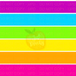 Neon Rainbow Stripes