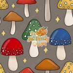 Mushrooms- Multiple Colors