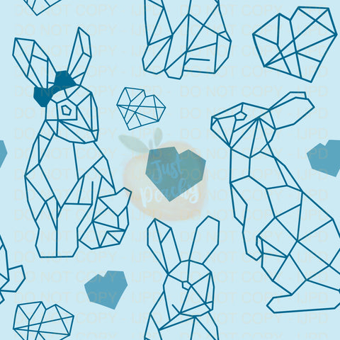 Geometric Bunny - Multiple colors