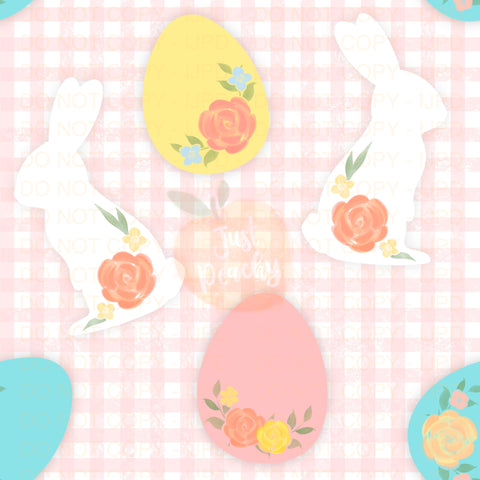 Floral Bunny - Multiple versions