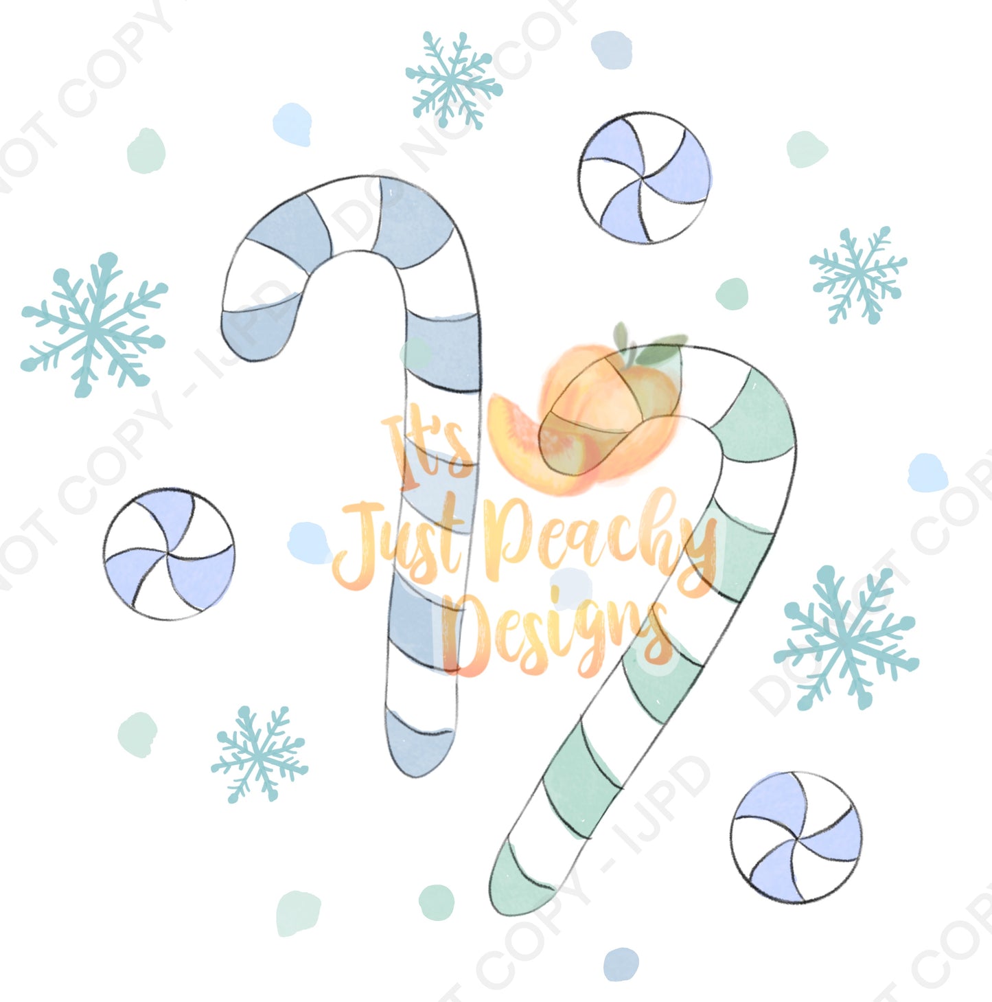 Candy Cane  PNG - Multiple Options