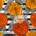 Webs Orange Floral -Multiple Color Options