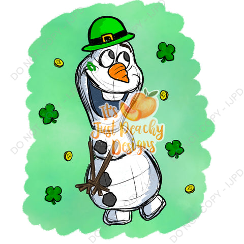 Lucky Snowman PNG - Multiple Options