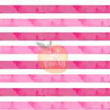 Pink Stripes Horizontal - Multiple Colors