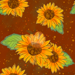 Speckled Sunflowers - Multiple Colors