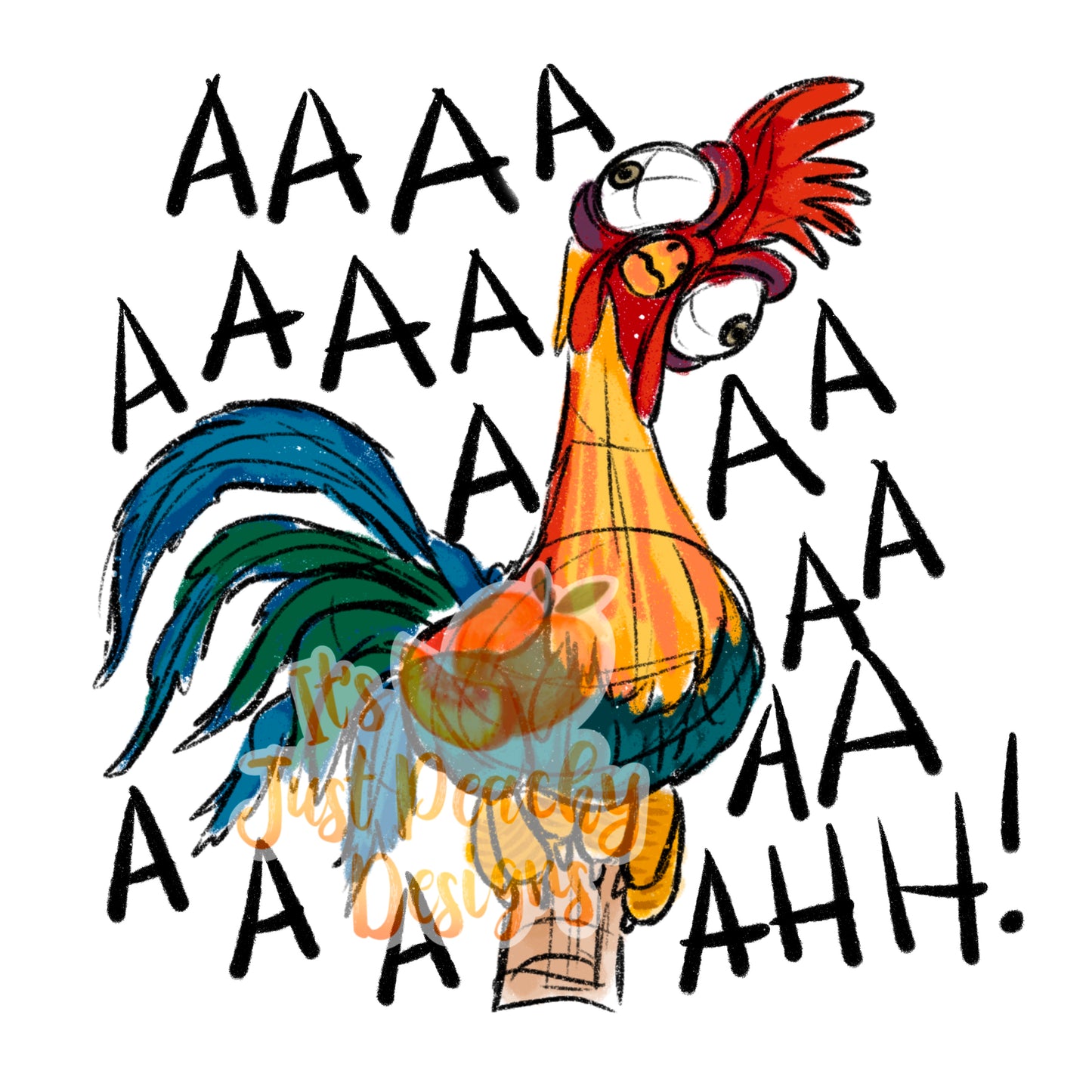 Crazy Chicken PNG