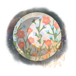 Floral Moon PNG