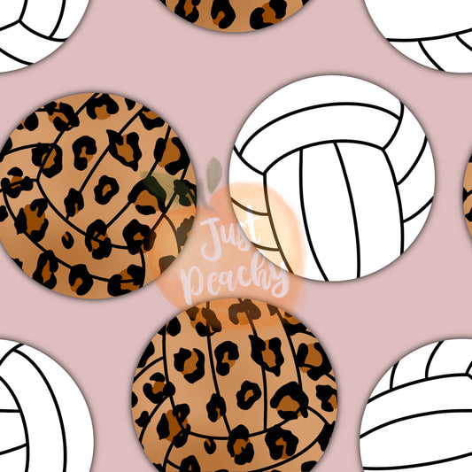 Leopard Volleyballs - Multiple Colors