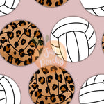 Leopard Volleyballs - Multiple Colors