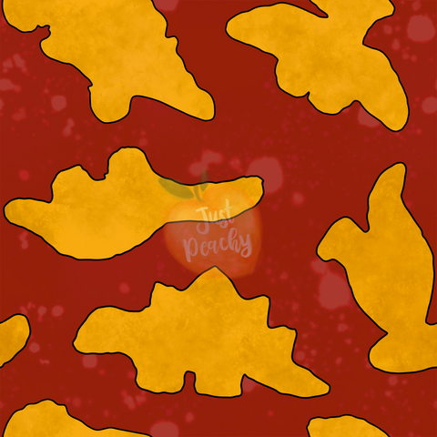 Dino Chicken Nuggets iPad Case  Skin for Sale by Purrmaid  Redbubble