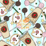 Coffee, Cookies & Cake Pops Stripes- Multiple Color Options