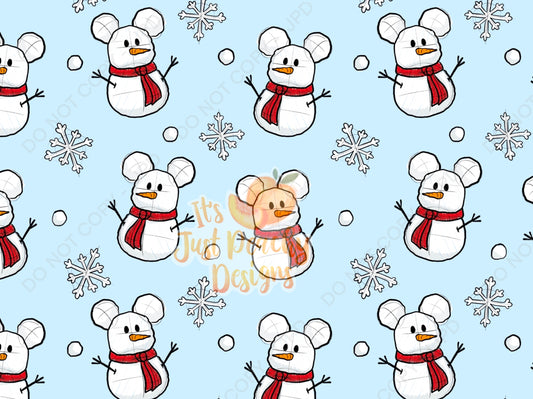 Mouse Snowman