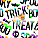 Neon Trick or Treat-Multiple Options