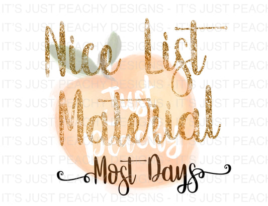 Nice Material PNG - Multiple Colors