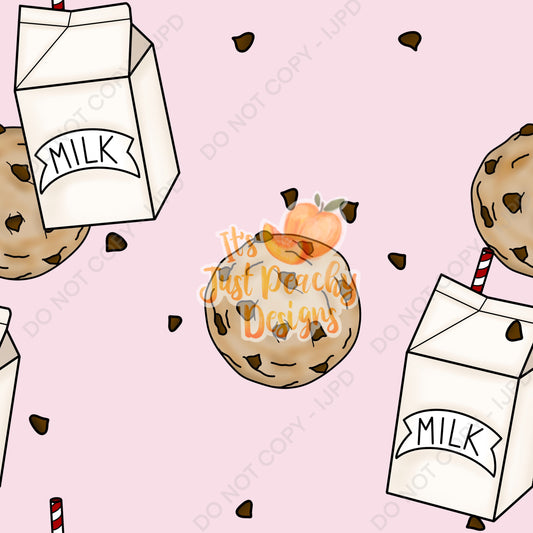 Add A Name File - Milk and Cookies - Multiple Colors