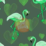 Green Flamingos - Multiple Colors