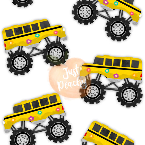 Monster Buses Flowers - Multiple Colors