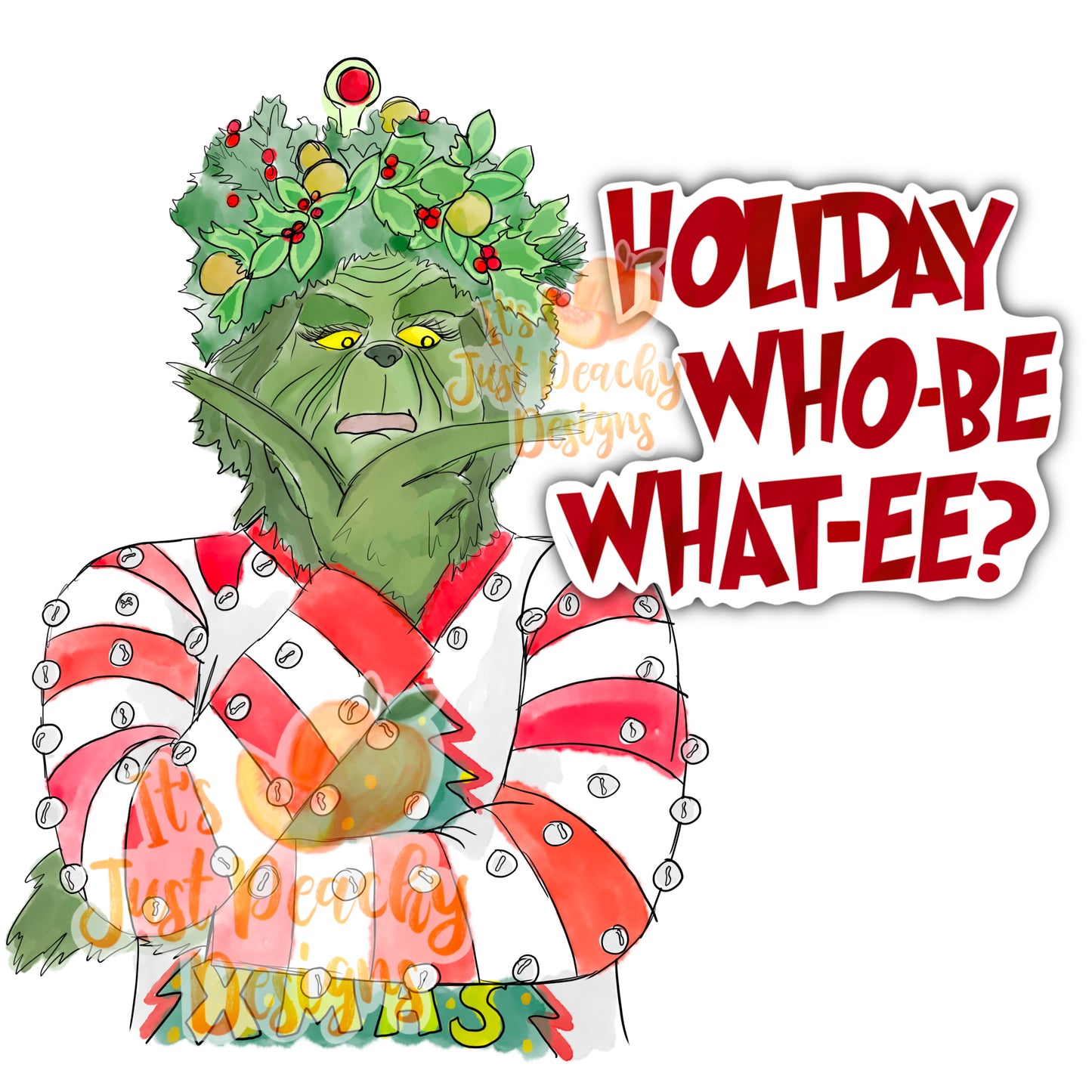 Holiday Who-Bee, What-ee PNG