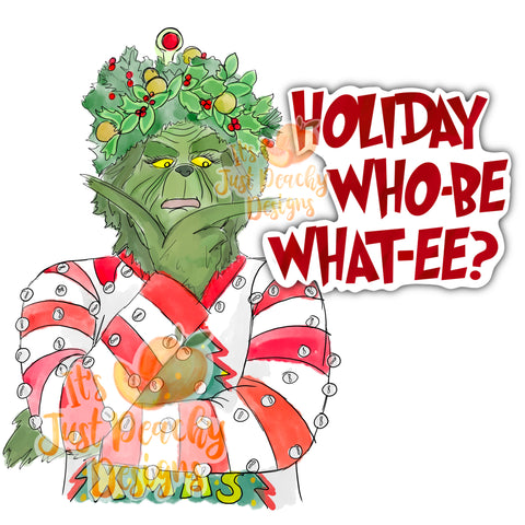 Holiday Who-Bee, What-ee Sub
