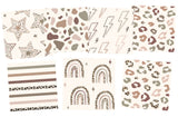 Comm. Boho Leopard Bundles by Color  - includes License &  Bonus Matching Neutral Leopard