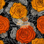 Webs Orange Floral -Multiple Color Options