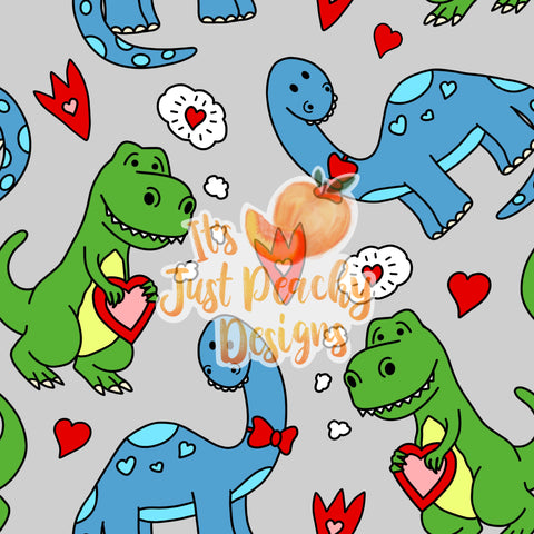 Valentine’s Doodle Dinos - Multiple Colors
