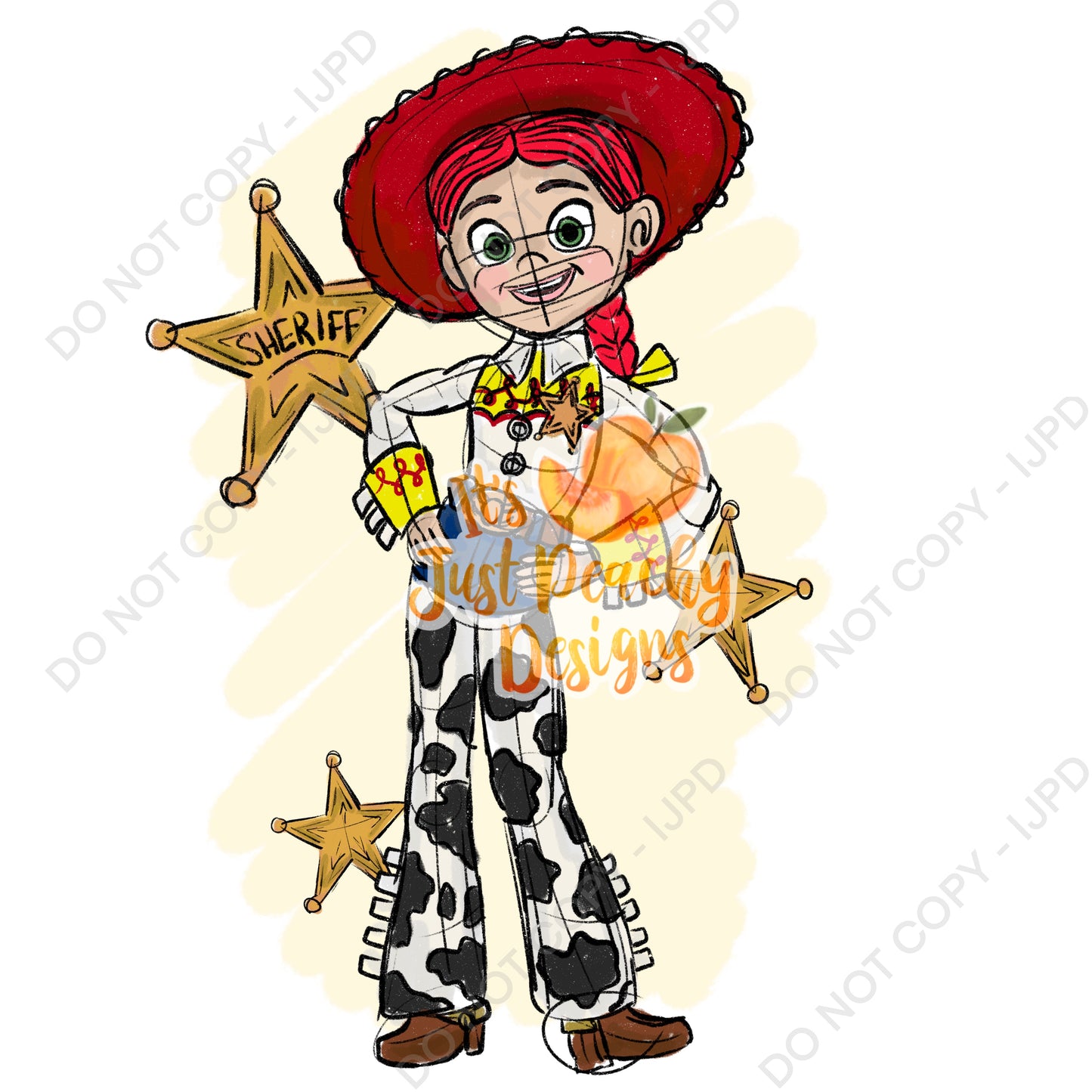 Cowgirl PNG - Multiple Colors