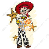 Cowgirl PNG - Multiple Colors