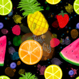 Mixed Fruit Splatter - Multiple Colors