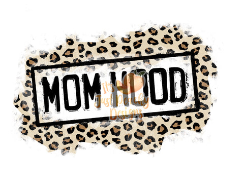 Mom Hood Leopard PNG - Multiple Color Options