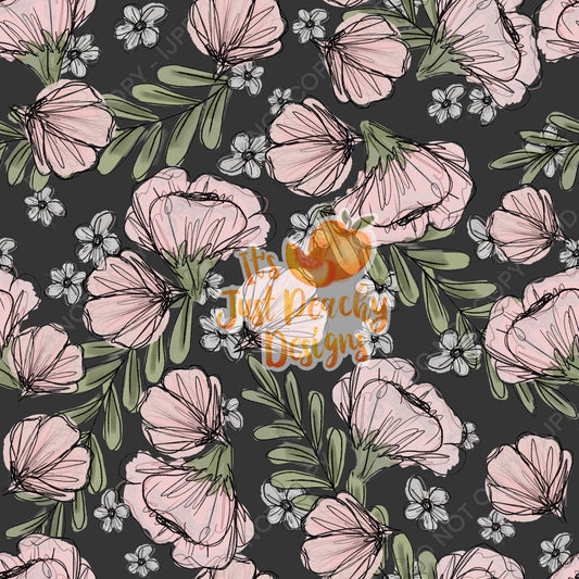 Blush Floral -Multiple Color Options