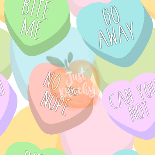 Anti-  Conversation Hearts