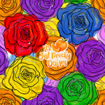 Rainbow Roses - Multiple Variations
