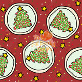 Christmas Tree Cookies - Multiple Colors