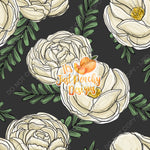 Peonies Floral -Multiple Color Options
